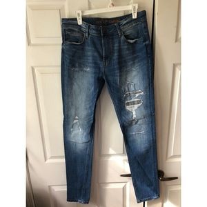 Men’s Rue21 skinny blue jeans